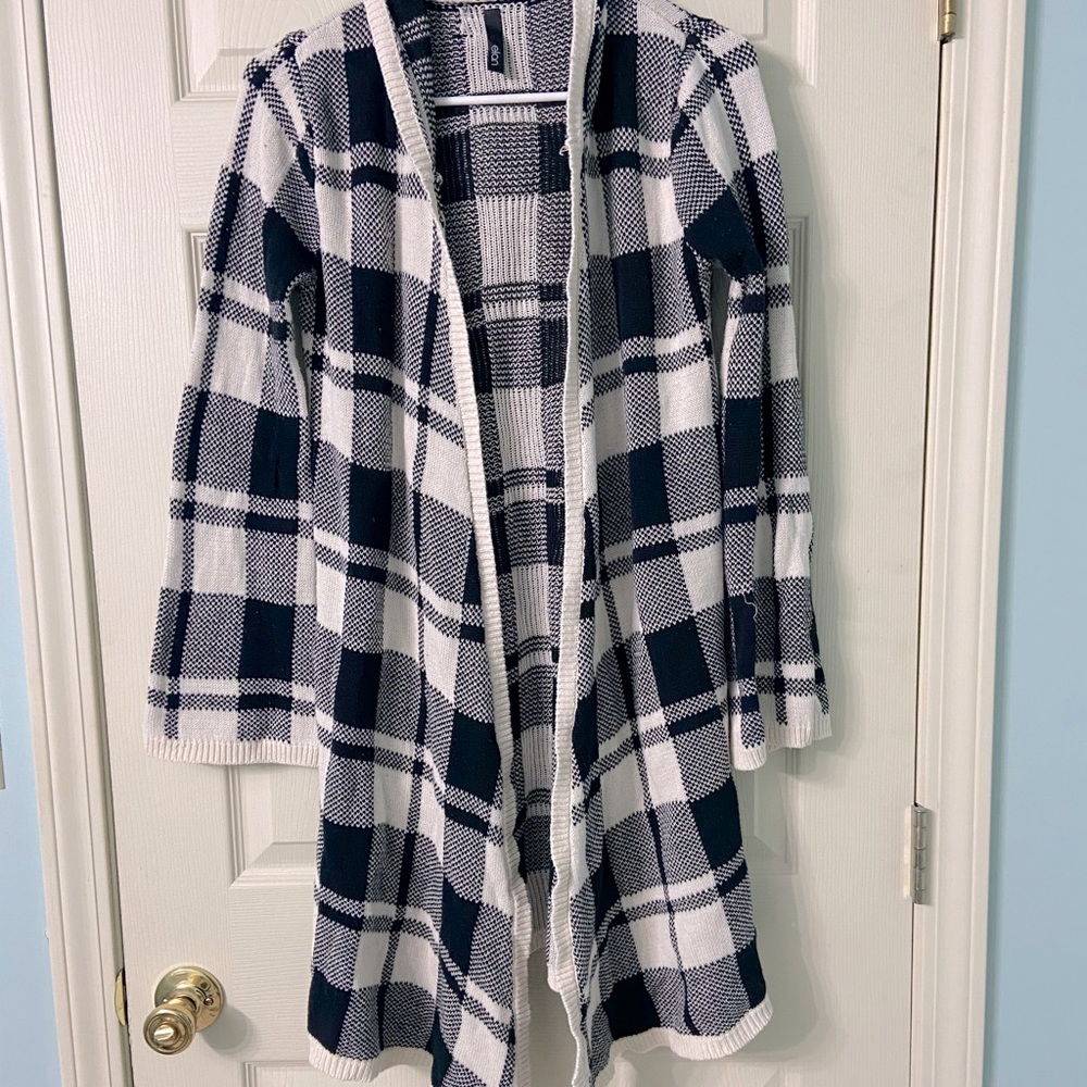 Bell Sleeve Cardigan with hood